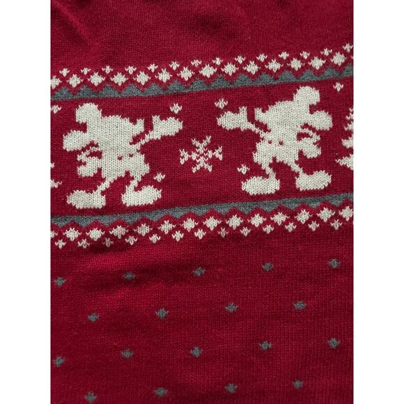 Disney Mickey Mouse Wool Blend Christmas/Holiday Sweater Size Small Unisex - Picture 7 of 7